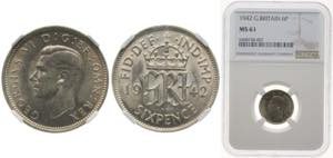 Great Britain United Kingdom 1942 6 Pence - ... 