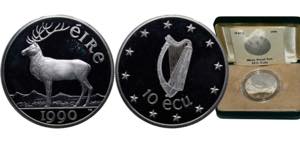 Ireland Republic 1990 10 ECU (EEC Council ... 