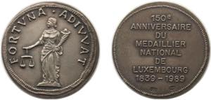 Luxembourg Principalty 1989 Medal - 150e ... 