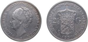 Netherlands Kingdom 1930 2½ Gulden - ... 