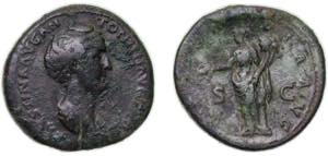 Rome Roman Empire 138 - 141 AE Sestertius - ... 