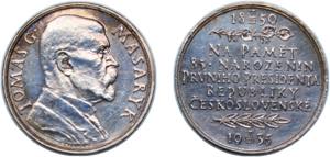 Czechoslovakia First Republic 1935 Medal - ... 