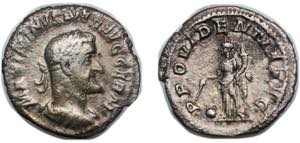 Rome Roman Empire 236 - 238 AR Denarius - ... 