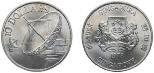 Singapore Republic 1978 10 Dollars ... 