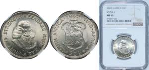 South Africa Republic 1962 20 Cents (1st ... 