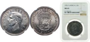 South Africa Union 1951 2½ Shillings - ... 