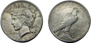 UNITED STATES 1926 1 DOLLAR SILVER Capped ... 