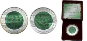 AUSTRIA 2004 25 EUROS Silver Second Republic ... 