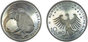 GERMANY 2011 D 10 EURO ALLOY Federal ... 