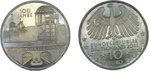 GERMANY 2011 J 10 EURO ALLOY Federal ... 
