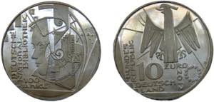 GERMANY 2012 D 10 EURO ALLOY Federal ... 