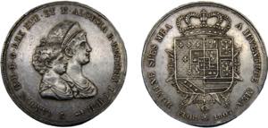 ITALIAN STATES Etruria Charles Louis II /  ... 