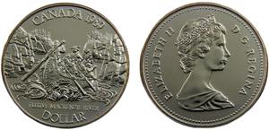 Canada Commonwealth Elizabeth II 1 Dollar ... 