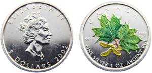 Canada Commonwealth Elizabeth II 5 Dollars ... 