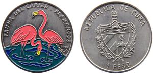 Cuba Second Republic 1 Peso 1994 Havana ... 