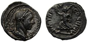 Roma Empire Severus Alexander AR Denarius ... 