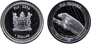 Fiji Republic 1 Dollar 2016 (Mintage 75000) ... 