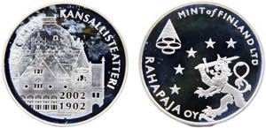 Finland Republic Token 2002 Mint of Finland ... 