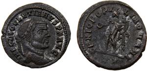 Roma Empire Diocletian AE Follis AD284-305 ... 