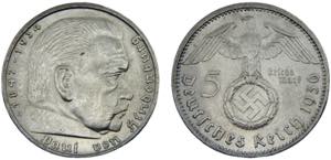 Germany The Third Reich 3 Mark 1936 A Berlin ... 