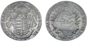 Hungary Kingdom Joseph II ½ Tallér 1783  B ... 