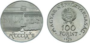 Hungary Peoples Republic 100 Forint 1972 ... 