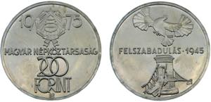 Hungary Peoples Republic 200 Forint 1975 ... 