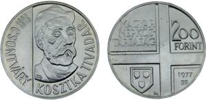 Hungary Peoples Republic 200 Forint 1977 ... 