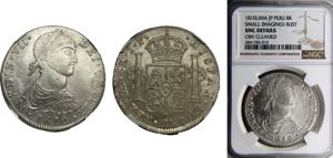 Peru Spanish colony Fernando VII 8 Reales ... 