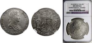 Peru Spanish colony Fernando VII 8 Reales ... 