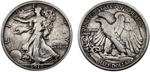 United States Federal republic ½ Dollar ... 