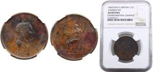 UnitedKingdom  George III  1/2 Penny 1806 ... 
