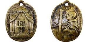 Vatican City Medal XVII century San Petrvs ... 