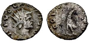 Roma Empire Claudius II BL Antoninianus AD ... 