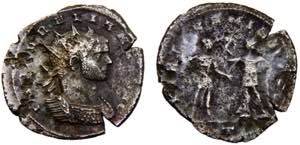 Roma Empire Aurelian BL Antoninianus AD 271 ... 