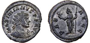 Roma Empire Maximian I BL Antoninianus AD ... 