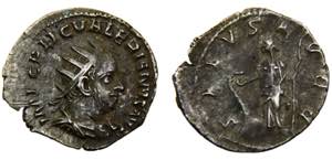 Roma Empire Valerian I BL Antoninianus AD ... 