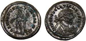 Roma Empire Diocletian BL Follis AD 303 ... 