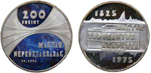Hungary Peoples Republic 200 Forint 1975 BP ... 