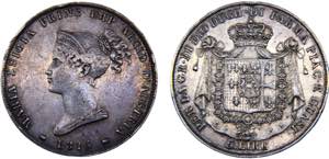 Italy States Duchy of Parma Maria Luigia 5 ... 