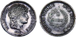 Italy States Kingdom of Naples Joachim Murat ... 