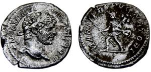 Roma Empire Caracalla AR Denarius AD 213-217 ... 