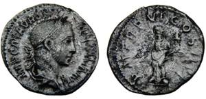 Roma Empire Severus Alexander AR Denarius AD ... 