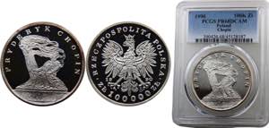 Poland  Third Republic  100000 Złotych 1990 ... 