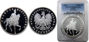 Poland  Third Republic  100000 Złotych 1990 ... 