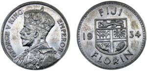 Fiji British administration George V 1 ... 