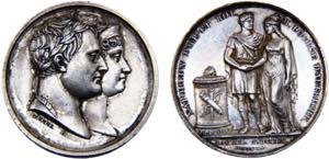 France First Empire Napoleon I Medal 1810 ... 