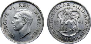South Africa Union George VI 2 Shillings ... 