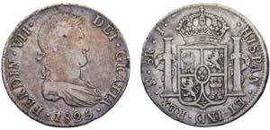 Bolivia Spanish colony Fernando VII 8 Reales ... 