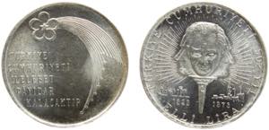 Turkey Republic 50 Lira 1973 (Mintage 68730) ... 